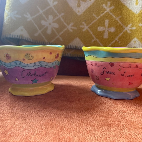 Set of 2 Certified International Party Bowls - Picture 2 of 4